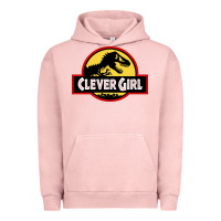 Pigment Salmon clever girl Urban Hoodie - artisFamous