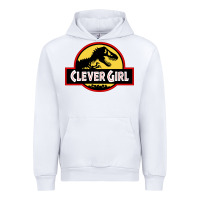 White clever girl Urban Hoodie - artisFamous