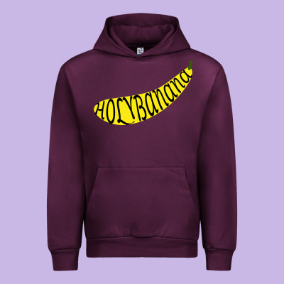 Holy Banana Urban Hoodie Designed By Artisfamous