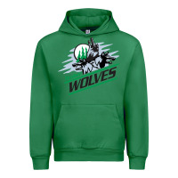 Emerald timber wolves Urban Hoodie - artisFamous