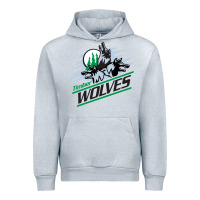 Heather Grey timber wolves Urban Hoodie - artisFamous