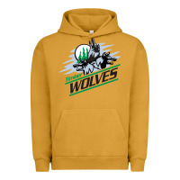 Pigment Peanut Butter timber wolves Urban Hoodie - artisFamous