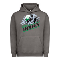 Pigment Tornado timber wolves Urban Hoodie - artisFamous
