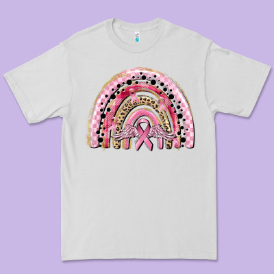 Cancer Rainbow Premium Tee Designed By Cowgirlartshop