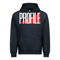 Navy profile records Urban Hoodie - artisFamous