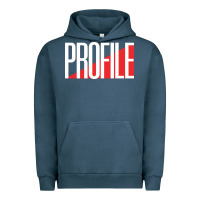 Pigment Midnight Navy profile records Urban Hoodie - artisFamous