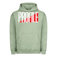 Pigment Oil Green profile records Urban Hoodie - artisFamous