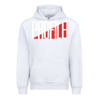 White profile records Urban Hoodie - artisFamous