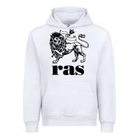 White ras records Urban Hoodie - artisFamous