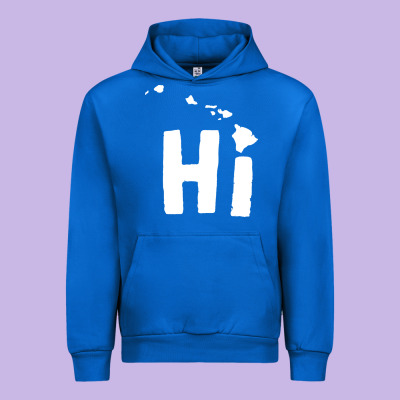 Hi Hawaii Urban Hoodie Designed By Artisfamous