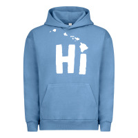 Pigment Pebble Blue hi hawaii Urban Hoodie - artisFamous