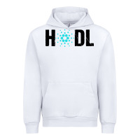 White hodl cardano Urban Hoodie - artisFamous