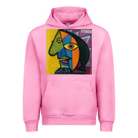 Fuchsia Pink picasso original Urban Hoodie - artisFamous