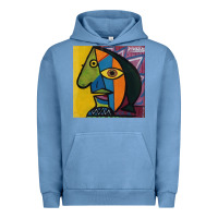 Pigment Pebble Blue picasso original Urban Hoodie - artisFamous