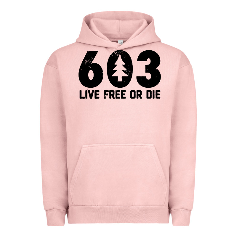 Live Free Or Die 603 Tree Urban Hoodie by artisFamous | Teevron