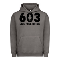 Pigment Tornado live free or die 603 tree Urban Hoodie - artisFamous