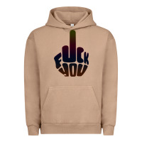 Pigment Burro fuck you middle finger Urban Hoodie - artisFamous