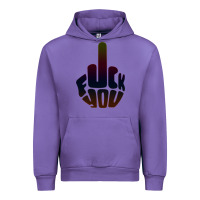 Tulip fuck you middle finger Urban Hoodie - artisFamous