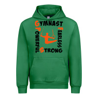 Emerald awesome gymnastics boy gymnast power strong Urban Hoodie - artisFamous
