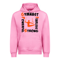 Fuchsia Pink awesome gymnastics boy gymnast power strong Urban Hoodie - artisFamous
