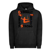 Pigment Black awesome gymnastics boy gymnast power strong Urban Hoodie - artisFamous