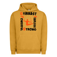 Pigment Peanut Butter awesome gymnastics boy gymnast power strong Urban Hoodie - artisFamous