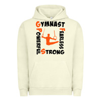 Pigment Pistachio awesome gymnastics boy gymnast power strong Urban Hoodie - artisFamous