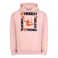 Pigment Salmon awesome gymnastics boy gymnast power strong Urban Hoodie - artisFamous