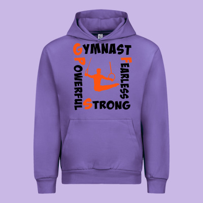 Awesome Gymnastics Boy Gymnast Power Strong Urban Hoodie Designed By Artisfamous