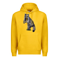 Lemon Raccoon Illustrations Premium Hoodie - LillyAllenDesigns