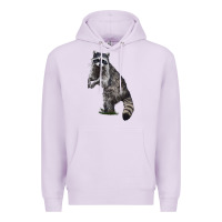Lilac Raccoon Illustrations Premium Hoodie - LillyAllenDesigns