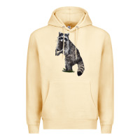 Raccoon Illustrations Premium Hoodie | Teevron