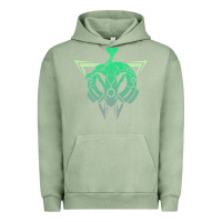 Pigment Oil Green team rayquaza Urban Hoodie - artisFamous