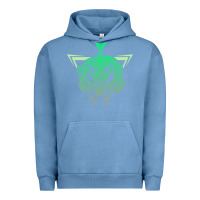 Pigment Pebble Blue team rayquaza Urban Hoodie - artisFamous
