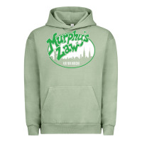 Pigment Oil Green murphy's law Urban Hoodie - artisFamous