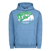 Pigment Pebble Blue murphy's law Urban Hoodie - artisFamous