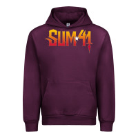 Mauve Wine sum41 Urban Hoodie - artisFamous