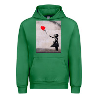 Emerald banksy, hope Urban Hoodie - artisFamous
