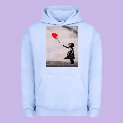 Banksy, Hope Urban Hoodie Designed By Artisfamous
