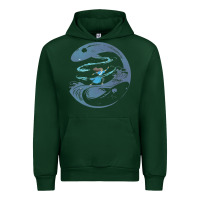 Forest Green Avatar Katara Urban Hoodie - artisFamous