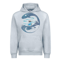 Heather Grey Avatar Katara Urban Hoodie - artisFamous