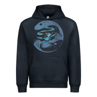 Navy Avatar Katara Urban Hoodie - artisFamous