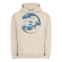 Pigment French Oak Avatar Katara Urban Hoodie - artisFamous