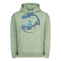 Pigment Oil Green Avatar Katara Urban Hoodie - artisFamous
