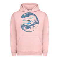 Pigment Salmon Avatar Katara Urban Hoodie - artisFamous