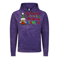 Cloud Purple my favorite color is christmas lights Vintage Hoodie - BundleAndBundleShop