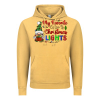Vintage Mustard my favorite color is christmas lights Vintage Hoodie - BundleAndBundleShop