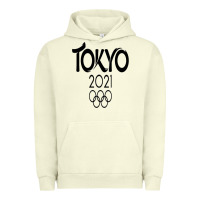 Pigment Pistachio Olympic RingTokyo 2020 Urban Hoodie - artisFamous