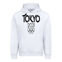 White Olympic RingTokyo 2020 Urban Hoodie - artisFamous