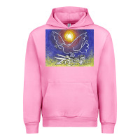 Fuchsia Pink pablo picasso signed & hand Urban Hoodie - artisFamous